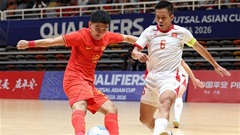 ĐT futsal Việt Nam quyết đấu với ĐT futsal Lebanon 